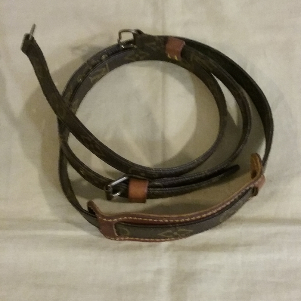 Authentic Louis Vuitton Adjustable Monogram Strap